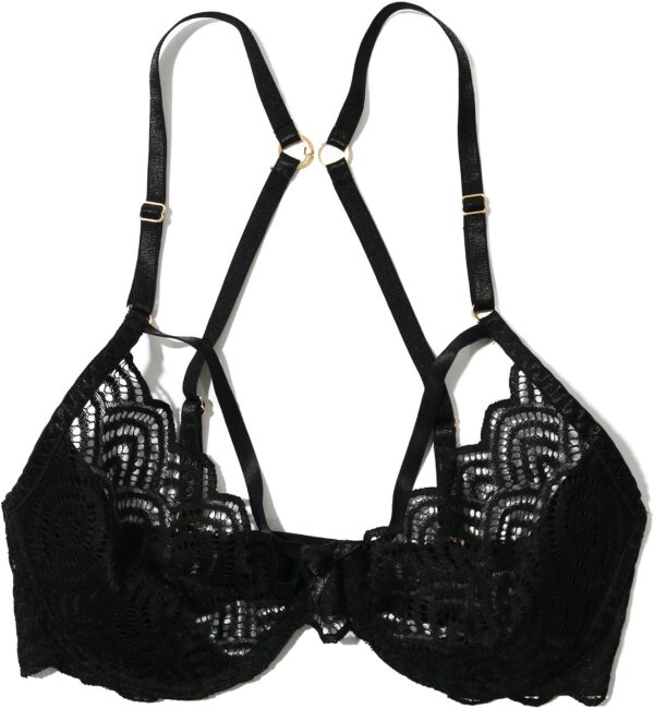 Hanky Panky Women's &oh Along The Lines Underwire Bra - Black