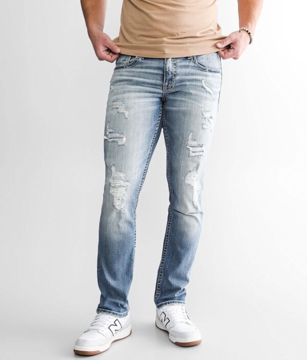 BKE Mason Taper Stretch Jean  - male - Size: 29x32;Short;Long;Regular