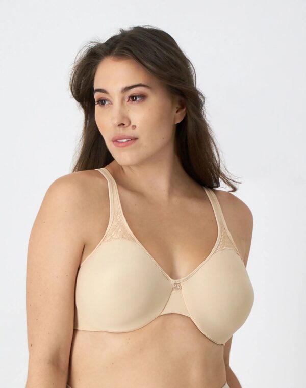 bali bras Bali Passion for Comfort Minimizer Underwire Bra Soft Taupe 44DD