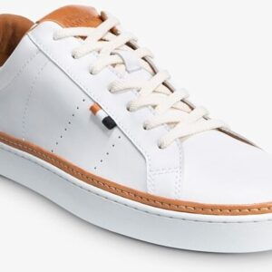 Allen Edmonds Alpha Lace-up Sneaker in White Leather