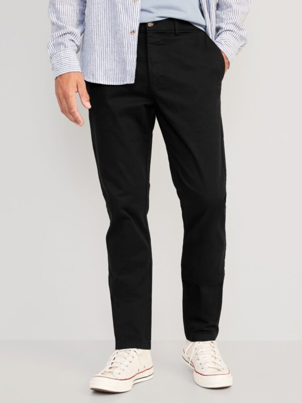 Old Navy Slim Rotation Chino Pants - Black Jack - male - Size: 34W