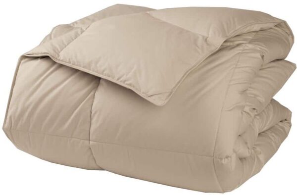 The Company Store LaCrosse Medium Warmth Feather Tan Twin XL Down Comforter