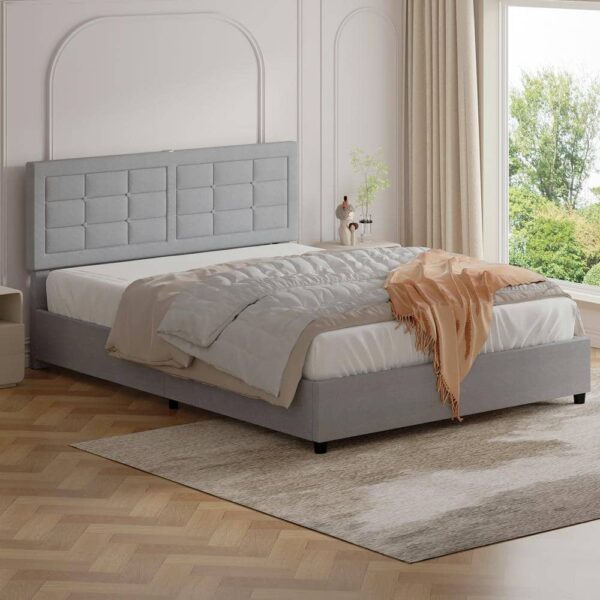 VECELO Upholstered Bed