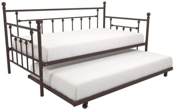 DHP Mia Bronze Twin Daybed and Trundle Set